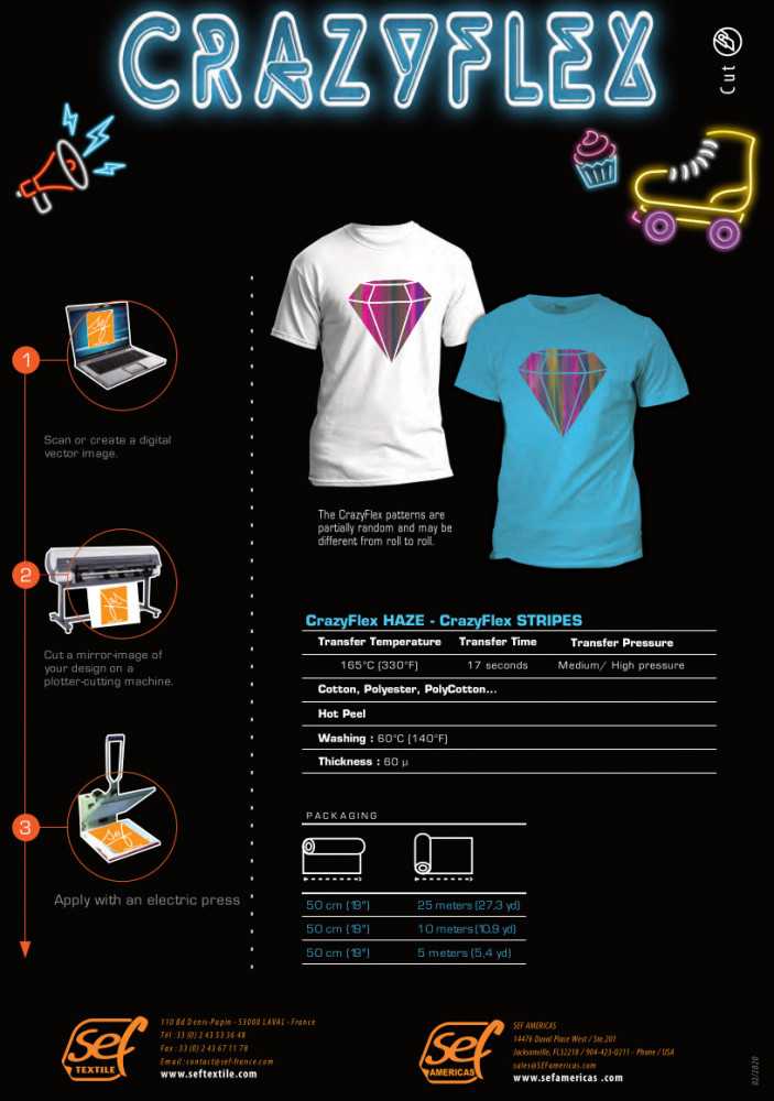 Preview: Sef CrazyFlex Flexfolie